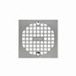 72121 Shower Drain Grate, 4-1/4 in L, Cast Brass, Satin Nickel