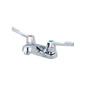 Elite Centerset Lavatory Faucet, ADA, 2 Handle, 3-Hole, 1.5 gpm, Polished Chrome