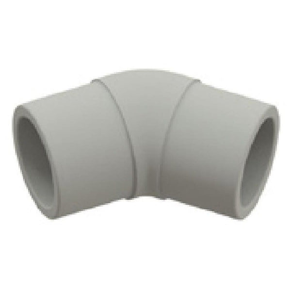 45 deg Elbow, 10 in, Butt Weld Fusion, PP-RCT