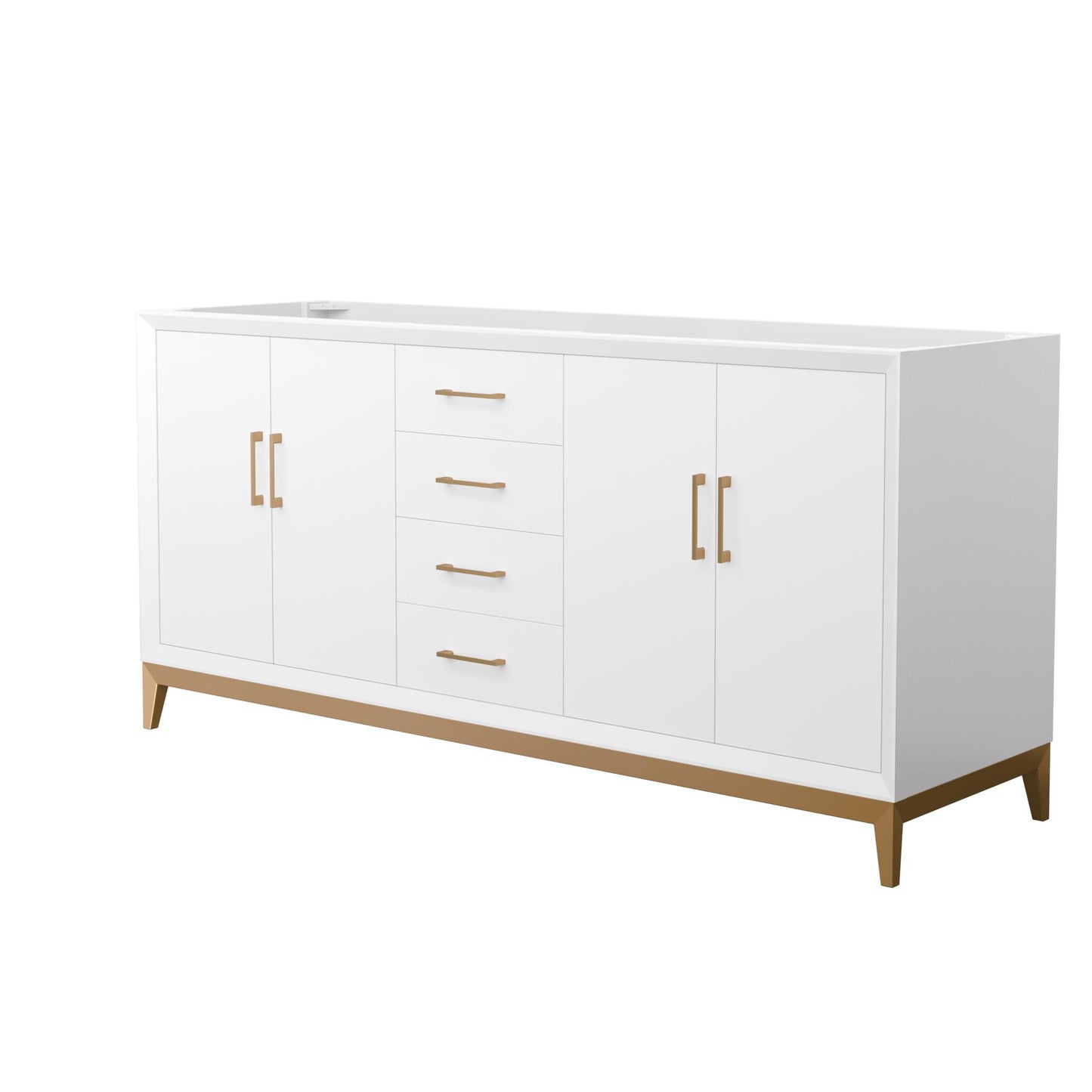 Amici Double Bathroom Vanity - 71.75W x 34.5H x 21.75D