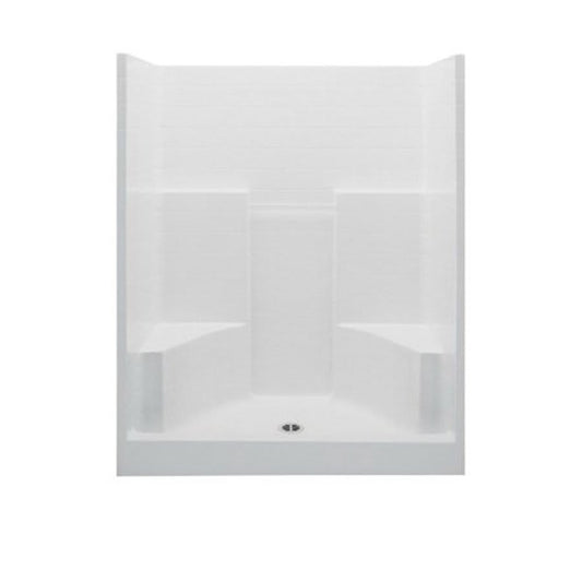Everyday Shower Stall, Acrylic, White