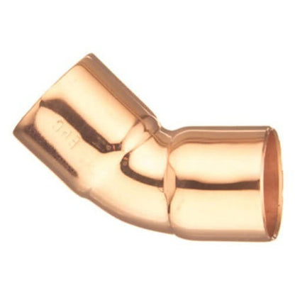 45 deg Elbow, 1-1/2 in, C, Copper