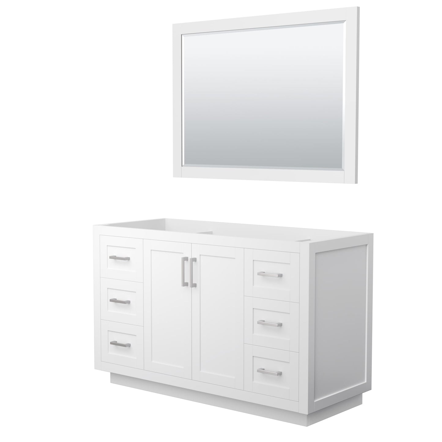 Miranda Single Bathroom Vanity - 53.25W x 33H x 21.75D
