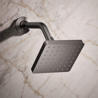 Parallel 2.5 GPM Single Function Shower Head With Katalyst Air-Induction Spray Technology