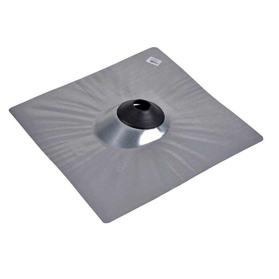 2 in Galvanized 18 x 18 in base