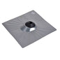 2 in Galvanized 18 x 18 in base