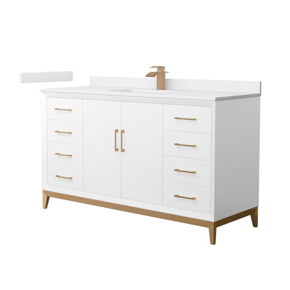 Amici Single Bathroom Vanity - 60W x 35.25H x 22D
