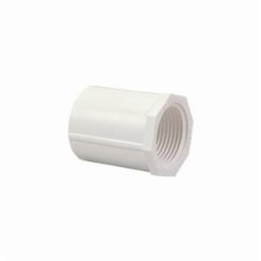 Female Adapter, 4 in, Socket x FNPT, SCH 40/STD, PVC
