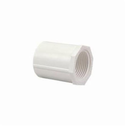 Female Adapter, 4 in, Socket x FNPT, SCH 40/STD, PVC
