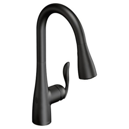 Arbor Pull-Down High Arc Kitchen Faucet with MotionSenseâ¢, Power Cleanâ¢, and Reflexâ¢ Technology - Includes Escutcheon Plate