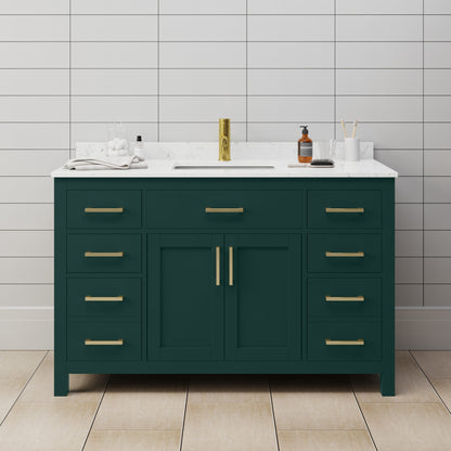 Beckett Single Bathroom Vanity - 54W x 35H x 22D