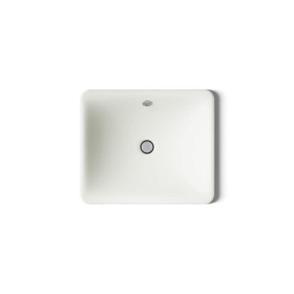 Iron Plains 18-9/16" Drop In Enameled Cast Iron Bathroom Sink with Overflow