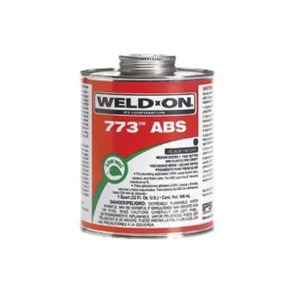 773™ Medium Body Cement, 1 gal, Black, For ABS