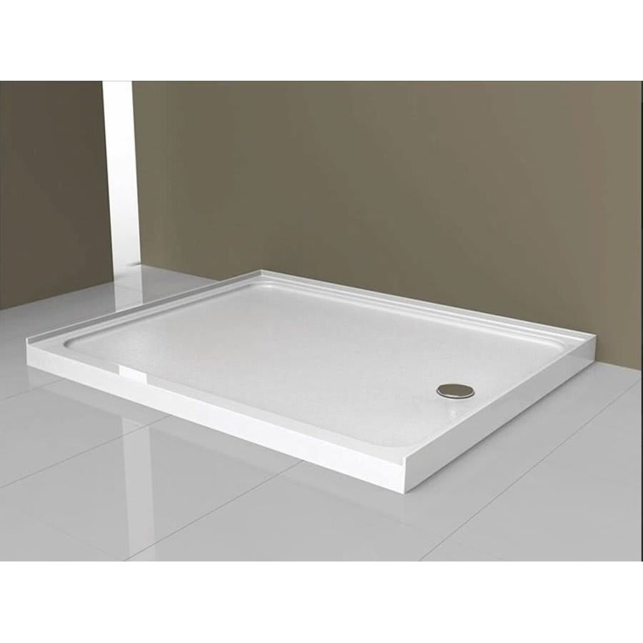 Shower Tray/Base, Acrylic, White