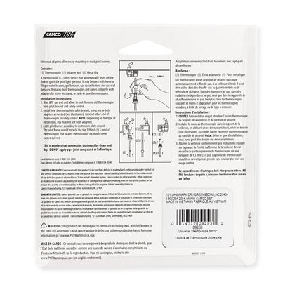 Universal Thermocouple Kit, Copper Tubing