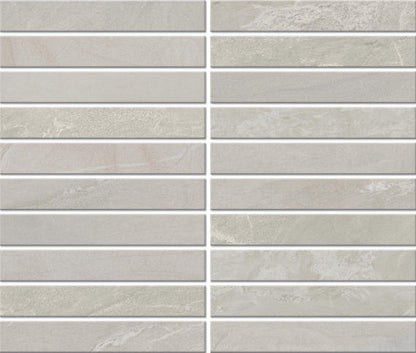 Bryne Mist Rectangle, Fluted 12X24 Satin
