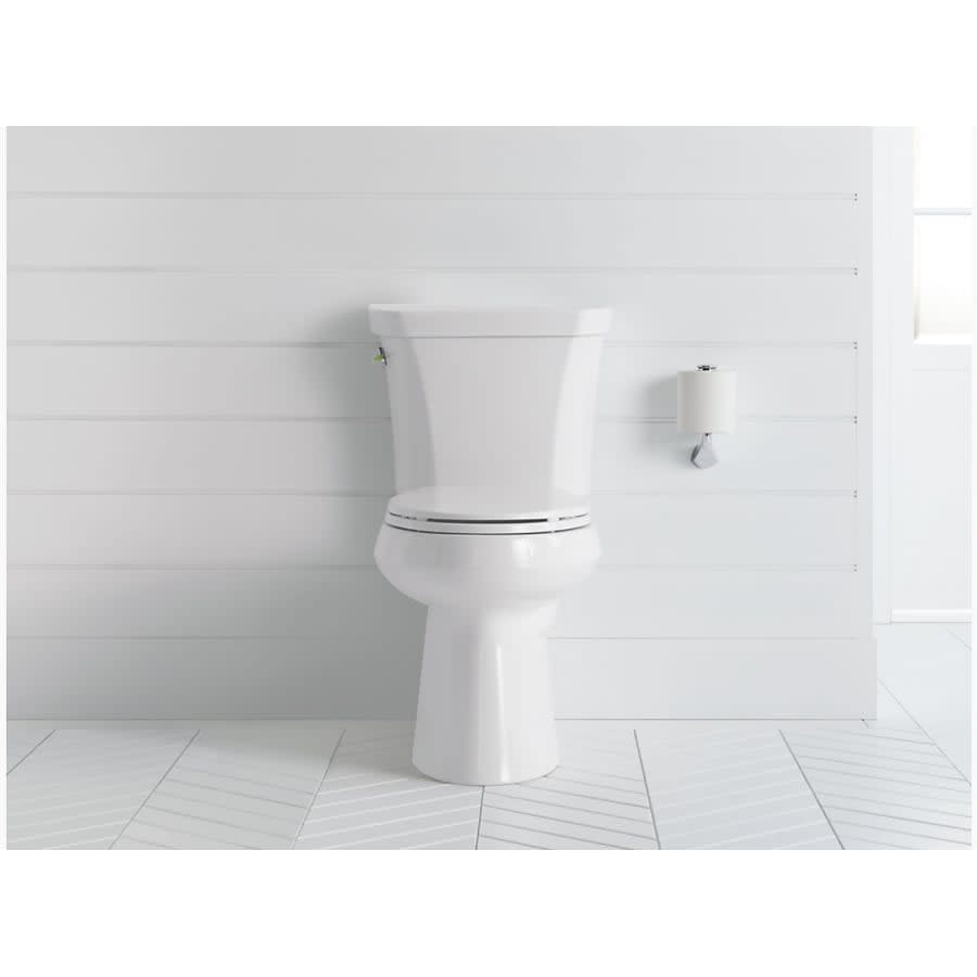 Brevia Q2 Elongated Closed-Front Toilet Seat with Quick-Release and Quick-Attach Hinges