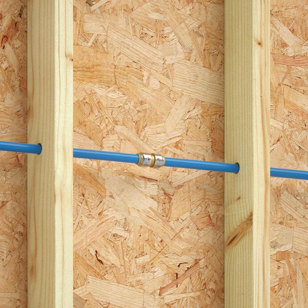 Max 1/2 in. Brass Push-to-Connect Coupling Fitting