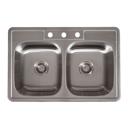 Double Bowl 18G 50/50 - 3322