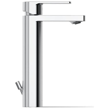 Parallel 0.5 GPM Single Hole Bathroom Faucet with Pop-Up Drain Assembly