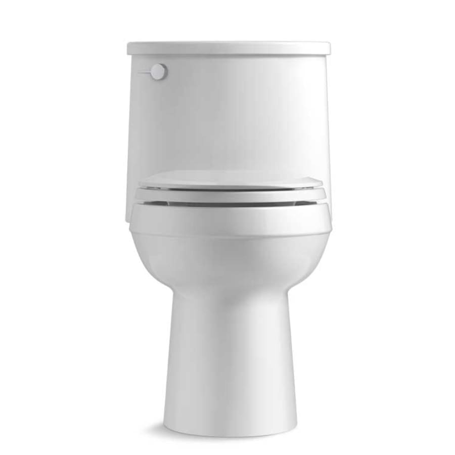 Adair 1.28 GPF One-Piece Elongated Comfort Height Toilet with AquaPiston Technology - Seat Included