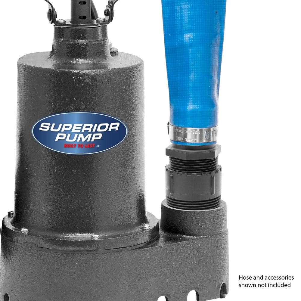 1/3 HP Submersible Cast Iron Utility Pump