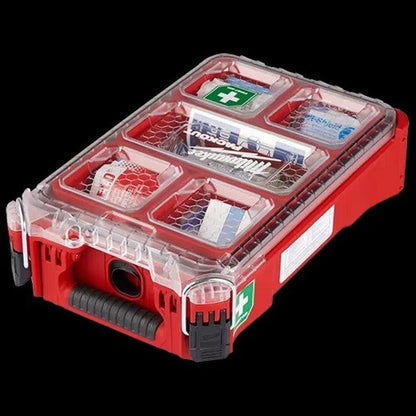 First Aid Kit, 79 Components, 4.6 in H x 9.8 in W