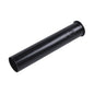 Tubular Tailpiece, 1-1/2 in, Tube x Flange, Black