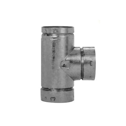 Round Vent Tee, 4 in Dia