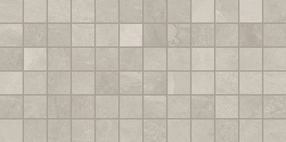Slate Attache Meta Light Gray Straight Joint 2X2 Matte