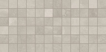 Slate Attache Meta Light Gray Straight Joint 2X2 Matte
