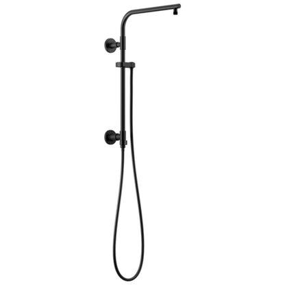 Emerge 18" Round Shower Column with Hose and Integrated Diverter - Less Shower Head and Hand Shower