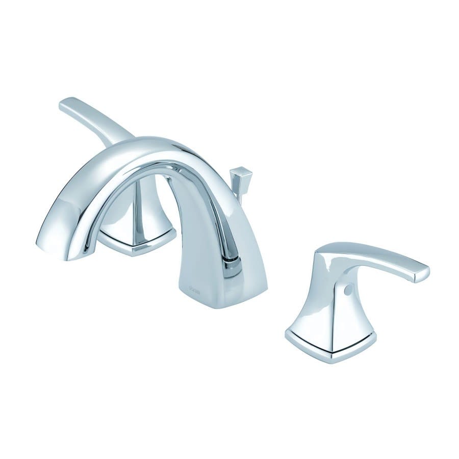 Vaughn® Widespread Lavatory Faucet, ADA, 2 Handle, 3-Hole, 1.2 gpm, Polished Chrome