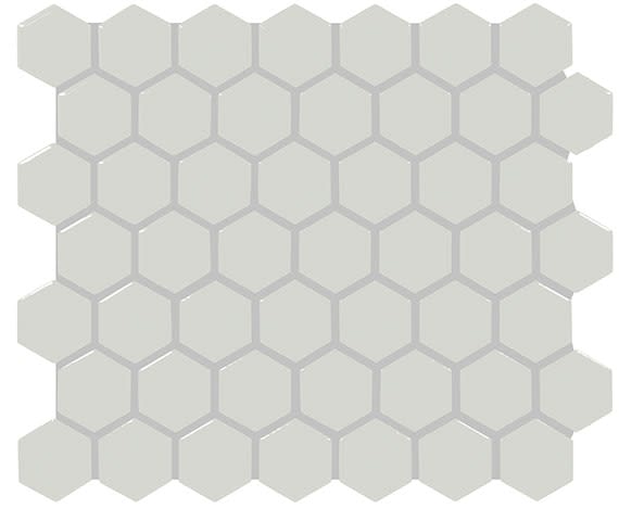 Color Story Mosaics Balance Hexagon 1.5X1.5 Glossy