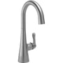 Transitional Single Handle Bar Faucet with Swivel Spout