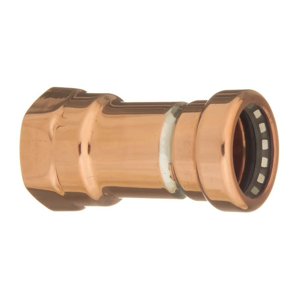 CopperLOC™ Adapter, 3/4 in, Push x FNPT, Copper