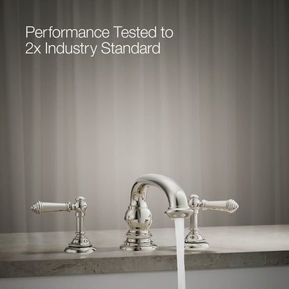 Artifacts Deck-Mount Bath Faucet Handle Trim with Lever Design