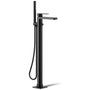 Parallel Floor Mounted Tub Filler - Includes Hand Shower