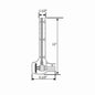 Lavatory Guard® 2 Angle Valve and Supply Cover, 1/8 in, Vinyl Body, China White