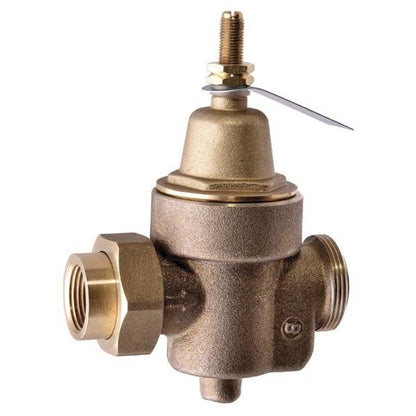 Pressure Reducing Valve, 3/4 in, Union C, Brass