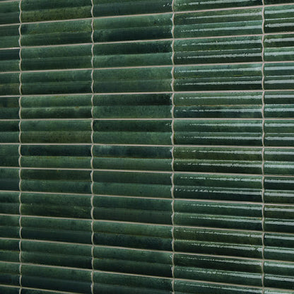 Remedy Herbal Rectangle, Fluted 2X10 Glossy