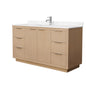 Maroni Single Bathroom Vanity - 60W x 33.75H x 22D