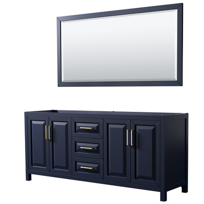 Daria Double Bathroom Vanity - 78.75W x 35H x 21.5D