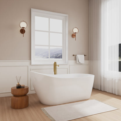 Davia Soaking Bathtub - 67W x 29H x 32D