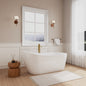 Davia Soaking Bathtub - 67W x 29H x 32D