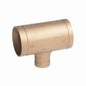 Tee, 3 x 2-1/2 in, Groove, Copper