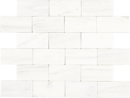 Marble Contempo White Rectangle 12X24 Polished