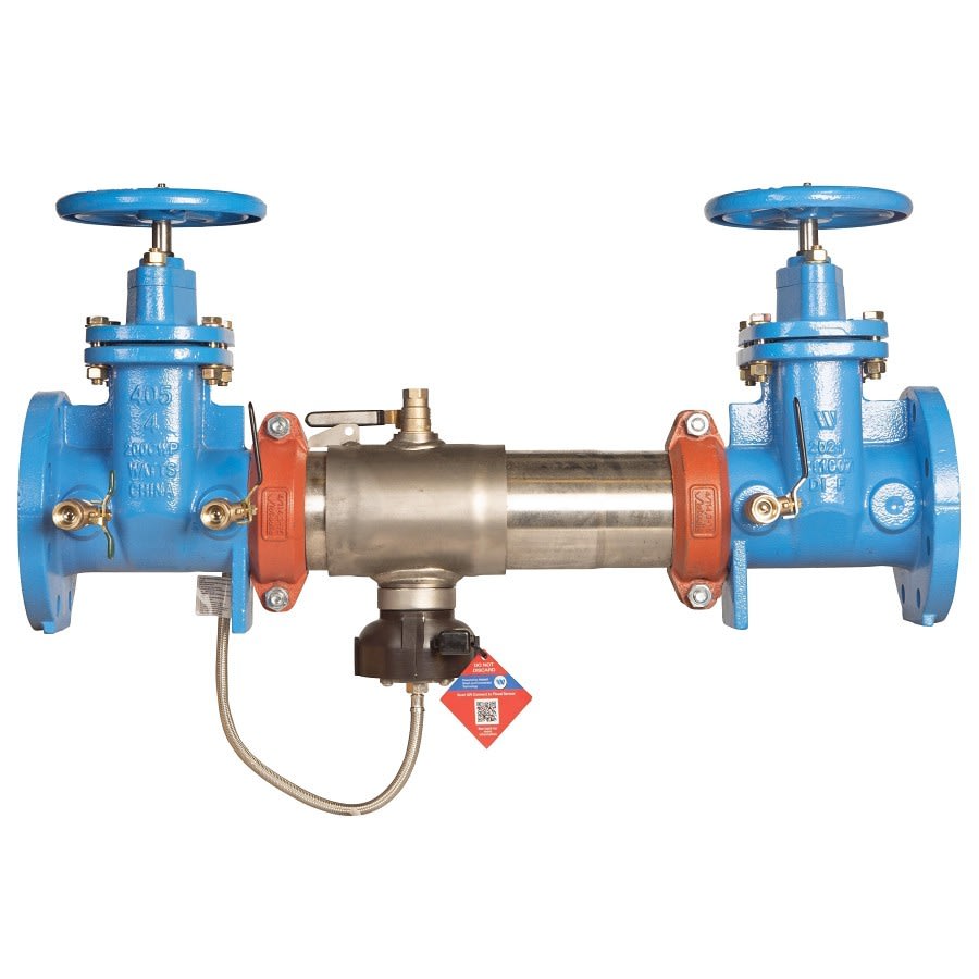 Reduced Pressure Backflow Preventer, 4 in, Flange, Stainless Steel