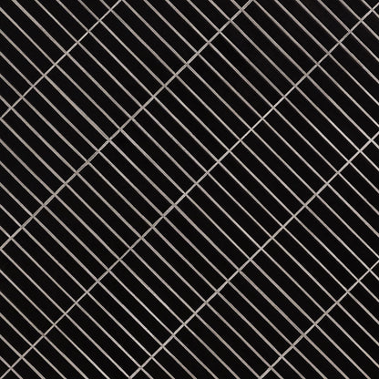 Black Matte Stack Pattern