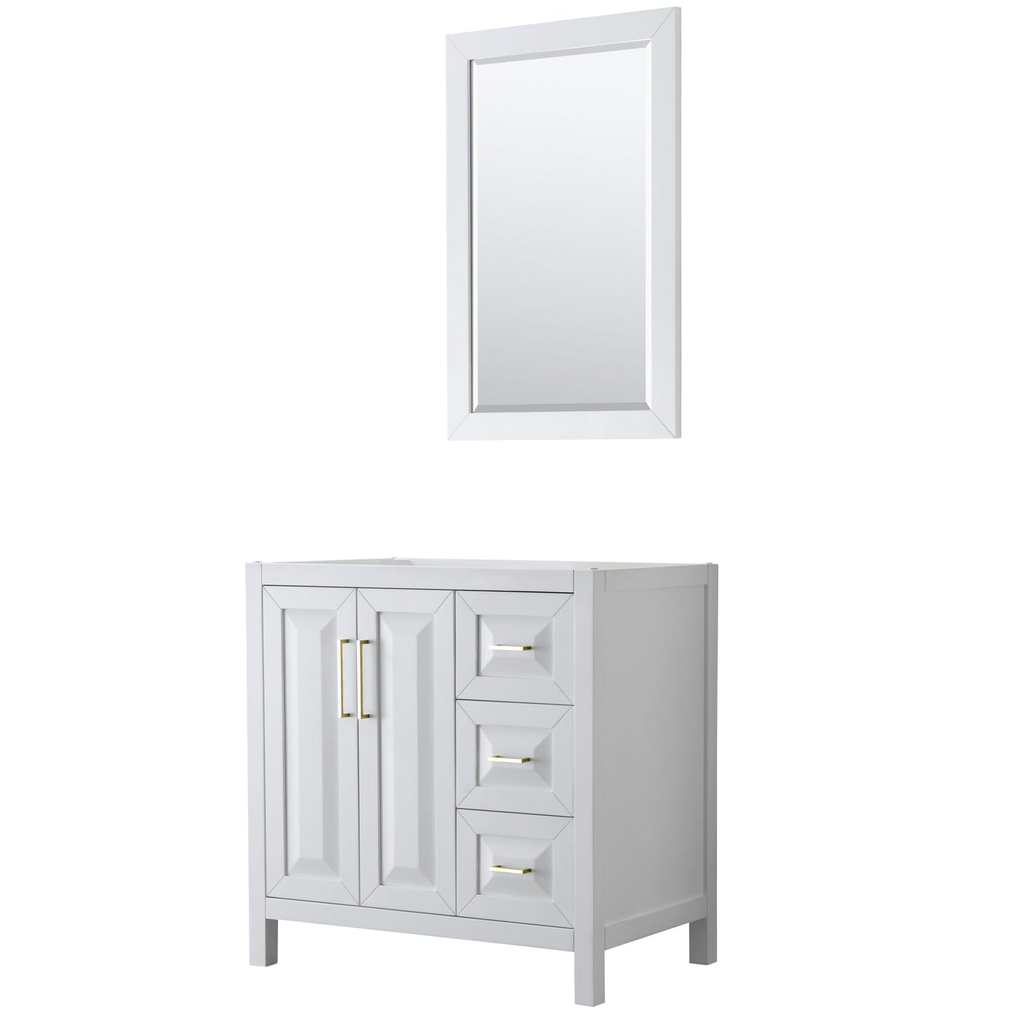 Daria Single Bathroom Vanity - 35W x 35H x 21.5D